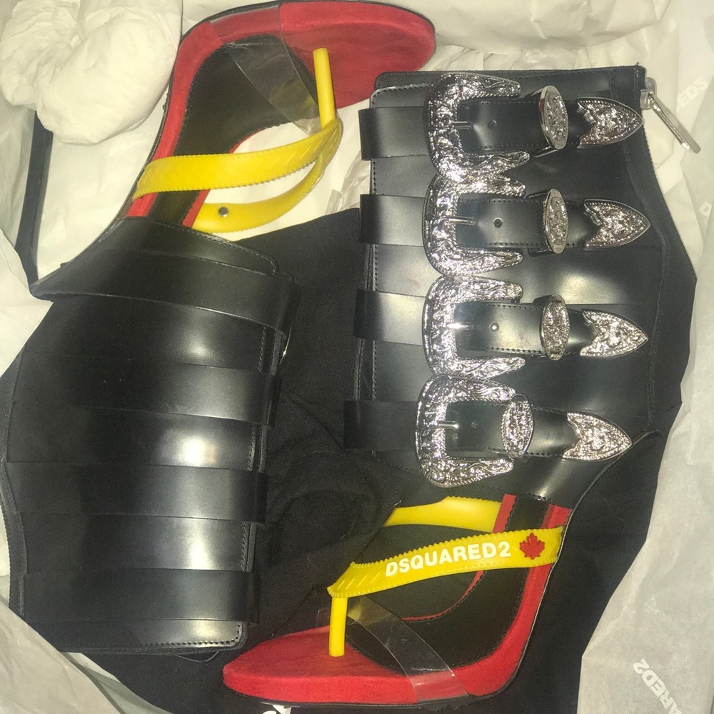 DSquared 2 Gothika RARE HEELS....AUTHENTIC SHOES.
